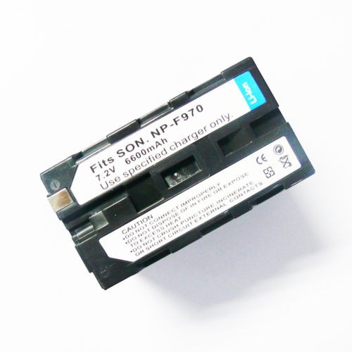 Np-f970 6600mah Batería De Repuesto Para Sony Ccd-trv68 Trv7
