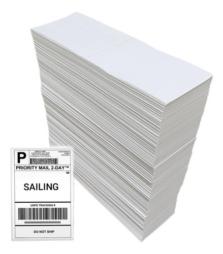 10 Mil Etiquetas Termica 10x15cm Etiqueta Adesiva Ecomerce C Cor Branco