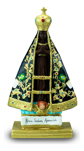 Imagem De Nossa Senhora Aparecida 41cm Inquebrável