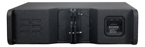 Bafle Line Array Pasivo Rvx210 Eurosound Bocinas 2x10 Color Negro