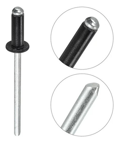 Remache Ciego Montaje A Presión, Mxrvd-033, 1pza, Diámetro: