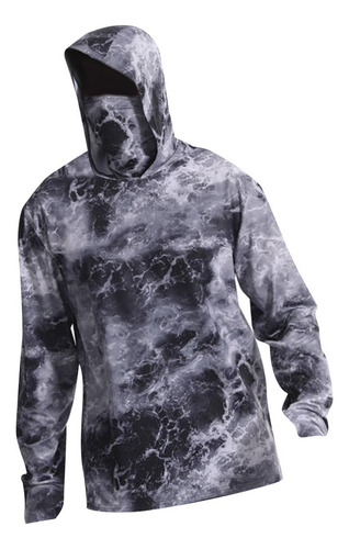 Camisa Con Capucha Y Protección Solar For Hombre, Ropa
