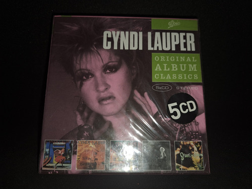 Cyndi Lauper Original Album Classics 5 Cd Original Eu Pop 