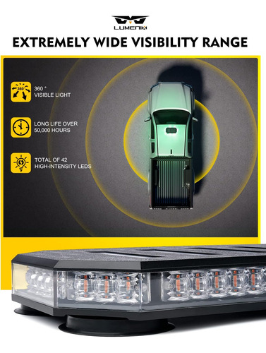 Barra De Luces Led Estroboscópicas Para Techo, Monta 5892362