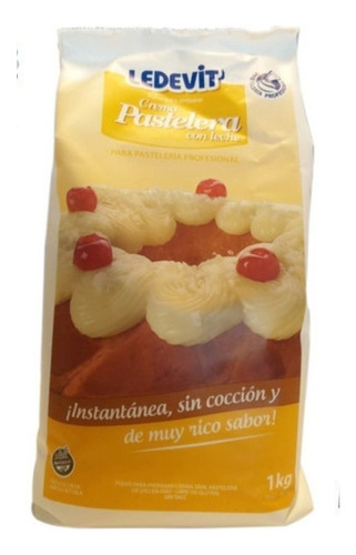 Crema Pastelera Especial Polvo Ledevit X 1kg