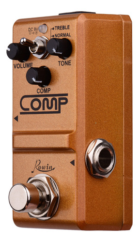 Pedal De Efectos Para Guitarra Rowin Compressor True Bypass