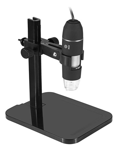 Cámara Microscópica Digital Negra Microscope Practic