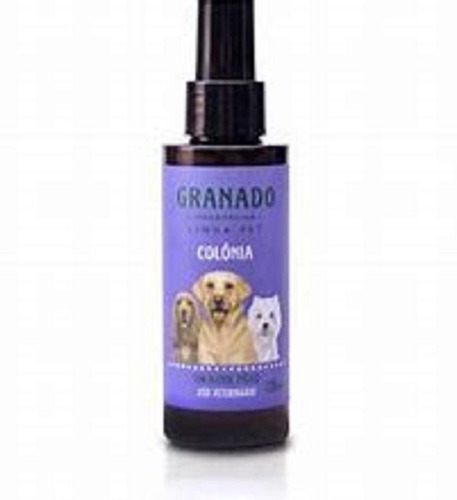 Colônia Pet Granado 120ml Para Cães E Gatos Sem Alcool