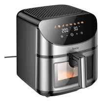 Comprar Freidora Sin Aceite 8l Con Táctil Y Visor Hoco He21 Negro