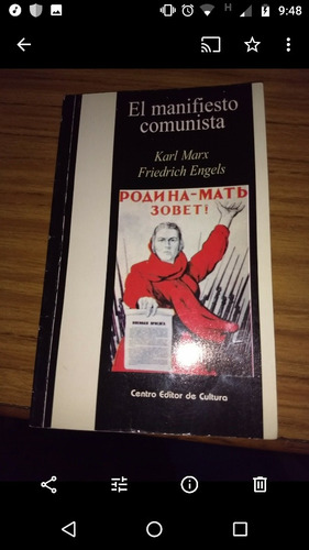 Libro El Manifiesto Comunista
