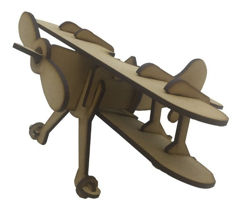 Imagen 1 de 7 de 15 Aviones De Madera Souvenirs Infantiles De Fibrofacil