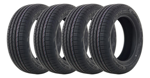 Kit 4 Pneu 195/55r15 Hs52 Kumho 85v Aro 15