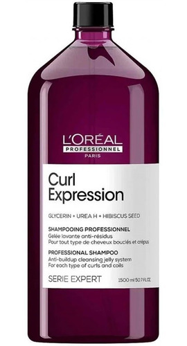 Shampoo Para Crespos Y Rizos Loreal Curl Expression 1500ml