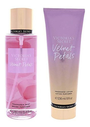 Loción Aromática Victorias Secret Velvet Petals Set Of 2