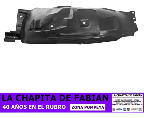 Ford Ranger 97 / 03 Guardaplast Pasarrueda Delantero