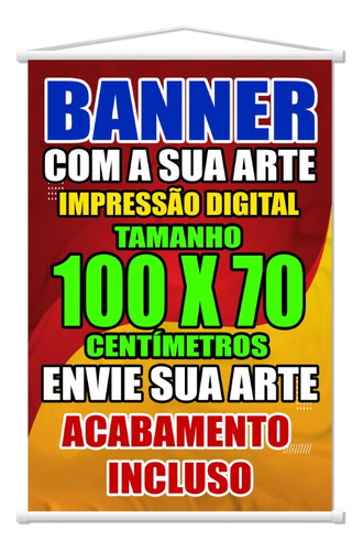 Banner Em Lona 100x70