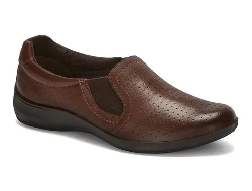 Zapato Flat Andrea Caf Dama 3119785 Cuotas sin inter s