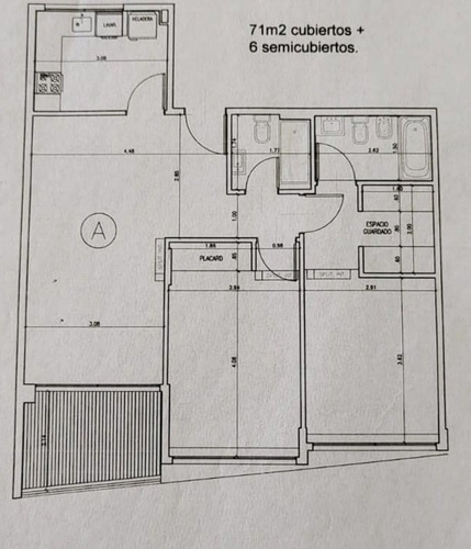 Moderno Semipiso 3 Amb C/cochera Al Frente