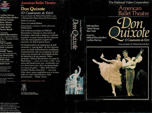 Dom Quixote De La Mancha - 7 Versões Desenho Cinema Unitario (Usado)