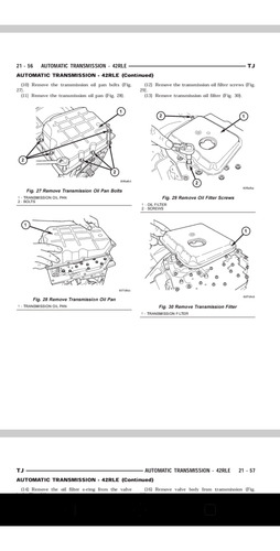 Manual Para Transmisión Automática Dakota (42rle) (Usado)