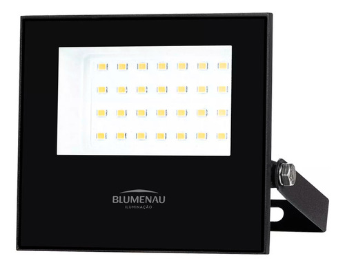 2x Refletor Holofote 20w Prova Dágua Luz Amarela 3000k Ip66