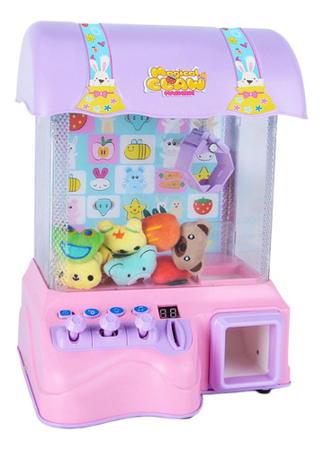 Máquina De Garra De Arcade Electrónica - Juguete Rosado