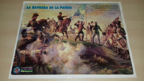 Revista Anteojito Lamina 54,5x42cm La Bandera De La Patria