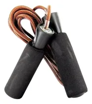 Comprar Soga De Saltar De Cuero Con Rulemanes Boxeo Gym Fitness Dpr