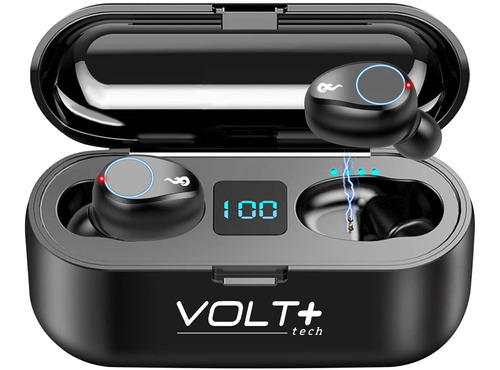 Volt Plus Tech Auriculares Inalámbricos V5.0 Bluetooth Com.