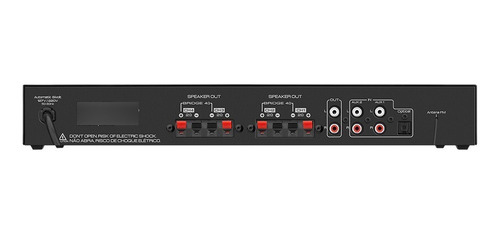 Imagem 2 de 3 de Amplificador Receiver Taramps Ths 6000 400w Rms Som Ambiente