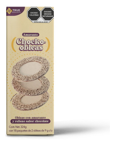 Chocko-obleas Amaranto 18x2