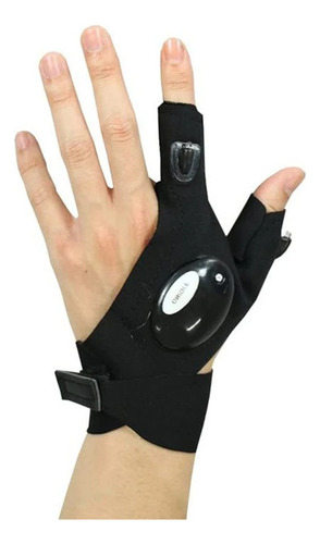 Guantes Luminosos Para Correr Con Linterna Led, Impermeables