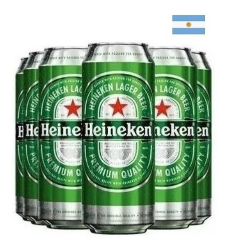 Imagen 1 de 1 de Promo Cerveza Heineken Lata 473 Ml X 48 Latas. Envío Gratis!