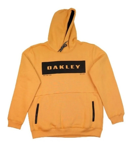 Casaco Moletom Oakley Tracktor Hoodie Almond Super Quente