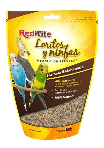 Alimento Para Loros Ninfas Aves 500 Grs.