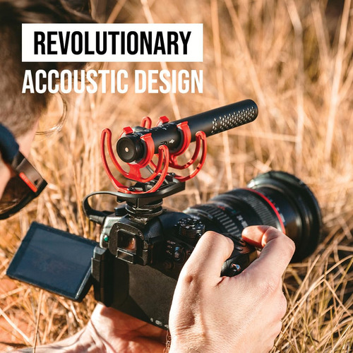 Escopeta Microphone Rode Videomic Ntg Con Soporte Para Cámar
