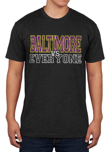 Baltimore Vs Everyone Vintage Desgastado Para Suave C
