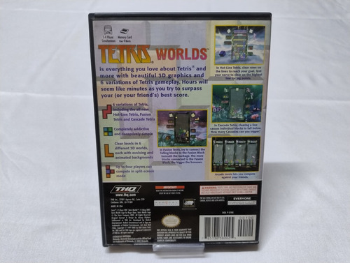 Tetris Worlds - Game Cube - Cib (Usado)