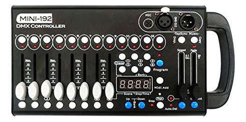 Consola Dmx, Controlador Dmx-512 Universal 192 Dmx 512 Stage