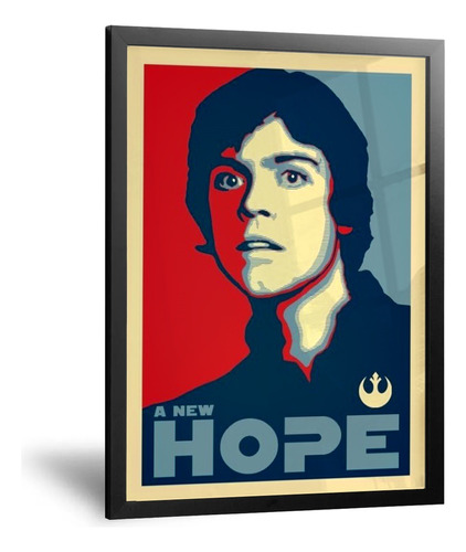 Cuadro - Star Wars Luke Skywalker Pop Art - 60x90 Cm