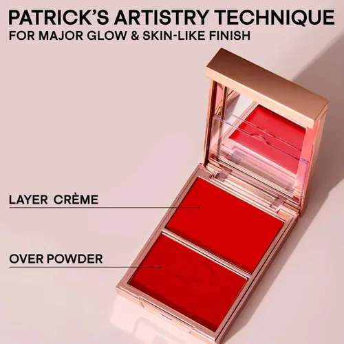 Blush Patrick Ta For Face Creme Cor She Goes To The Gym Rosa