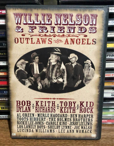Dvd Willie Nelson & Friends. 2004. Importado.