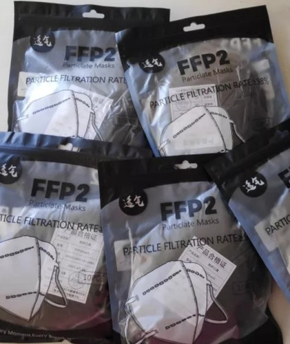 Mascarilla Ffp2,de 6 Capas Protectora,paq.10unid.marcado Ce