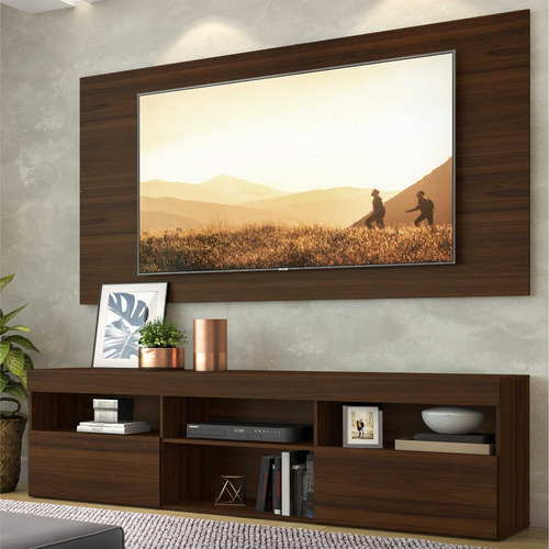 Imagen 5 de 6 de Rack Con Panel California Para Tv Hasta De 65 Pulgadas Mader