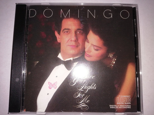 Placido Domingo Save Your Nights For Me Cd Imp Ed 1990 Mdisk