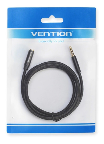 Imagen 4 de 4 de Adaptador Cable Extensor De Audio Microfono 3.5mm Trrs Nylon