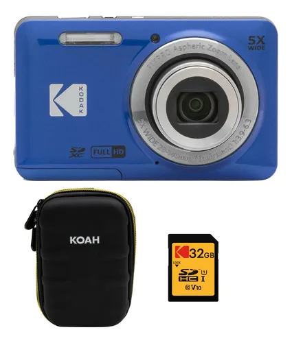 comprar Cámara Digital Kodak Pixpro Friendly Zoom Fz55-bl 16mp Azul