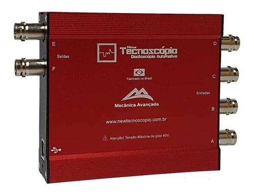Imagem 4 de 7 de Osciloscópio Automotivo New Tecnoscópio Mecanica Avançada