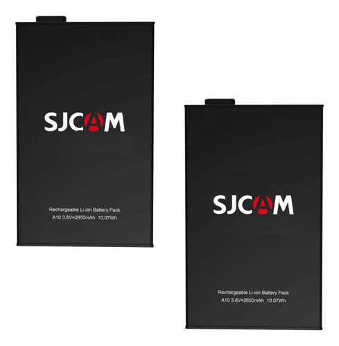 Kit Baterías Recargables Sjcam Originales Cámaras A10 Y A20