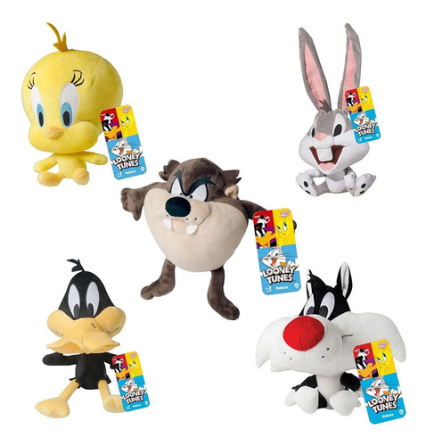 Pelúcia Brinquedo Boneco Pernalonga 40 Cm Looney Tunes